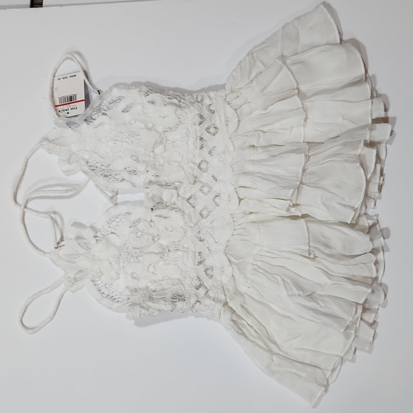 Free People Adella Cami in White MSRP $68 NEW FP1043 - Picture 9 of 16
